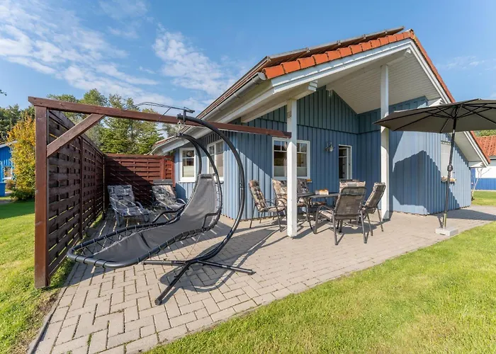 6 Personen Familienferienhaus Mit Sauna, Whirlpool Zwei Toiletten Und Kaminofen In Дом отдыха Оттерндорф